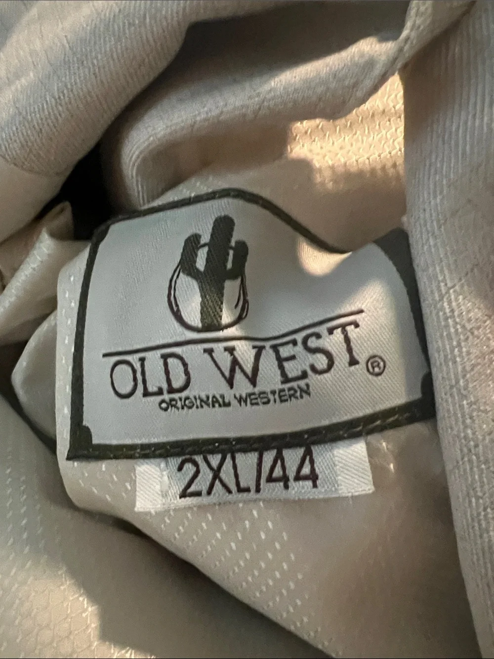 Old West Saco Toledo Beige Liso